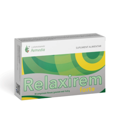 Relaxirem Forte, 30 tablete, Laboratoarele Remedia