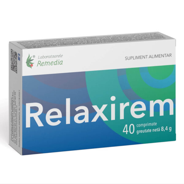 Relaxirem, 40 tablete, Remedia