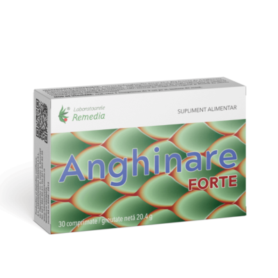 Anghinare Forte, 500 mg, 30 comprimate, Remedia Laboratories