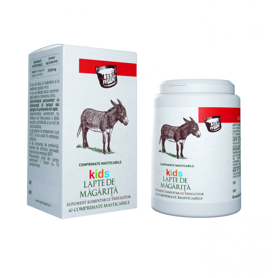 Lapte de măgăriță Kids, 10 capsule, Nutraceutical
