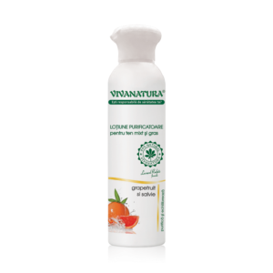 Lotiunea purificatoare pentru ten mixt si gras, 150 ml, Vivanatura