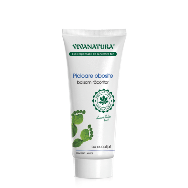 Balsam revigorant pentru picioare obosite, 75 ml, Vivanatura