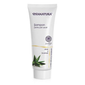 Șampon pentru păr uscat cu aloe și brusture, 250 ml, Vivanatura