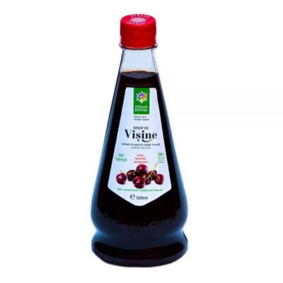 Sirop de vișine, 520 ml, Steaua Divina