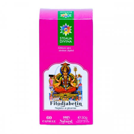 Fitodiabetin, 60 capsule, Steaua Divină
