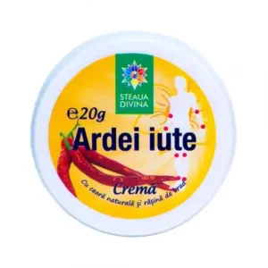 Cremă de ardei iute, 20 g, Steaua Divină