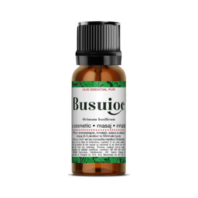 Ulei esențial pur de busuioc, 10 ml, Steaua Divina