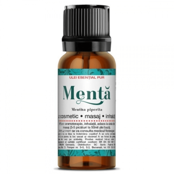 Ulei esențial de mentă, 10 ml, Steaua Divina