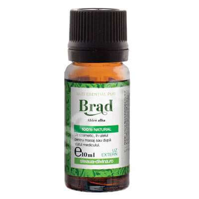 Ulei esențial de brad, 10ml, Steaua Divina
