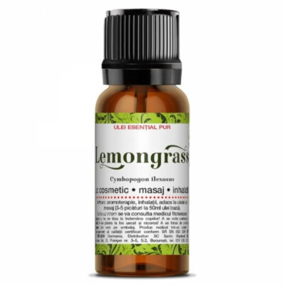 Ulei esențial de lemongrass, 10 ml, Steaua Divina