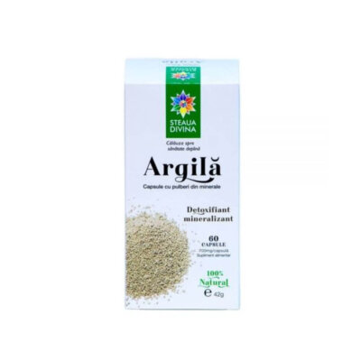 Argilă, 60 capsule, Steaua Divină