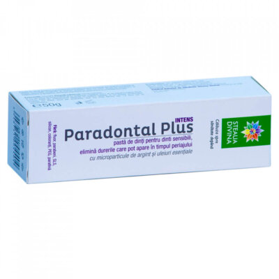 Pastă de dinți Santoral Intes Parandotal Plus, 50 g, Steaua Divina