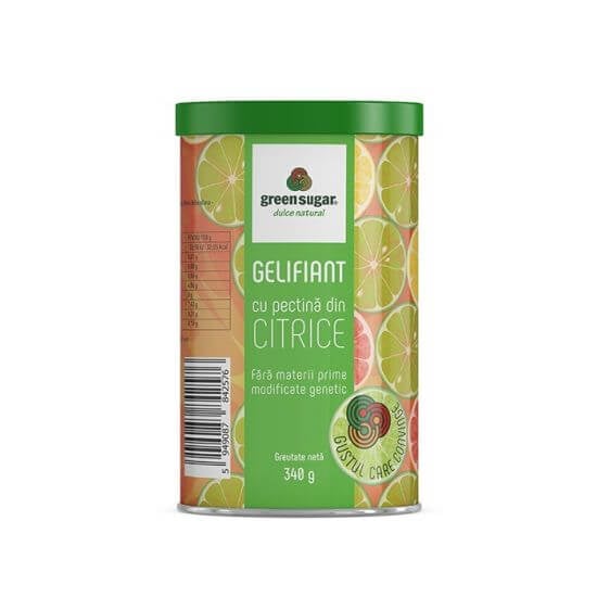 Green Sugar Citrus Pectin Jeleu, 340g, Remedia