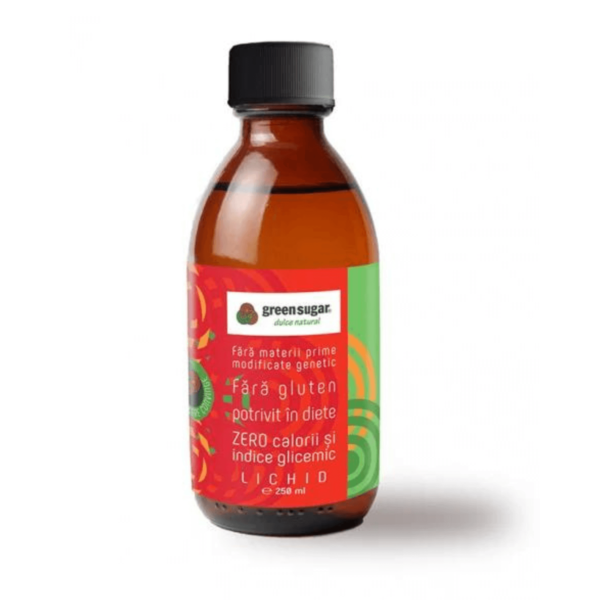 Zahăr verde lichid, 250 ml, Remedia Laboratories