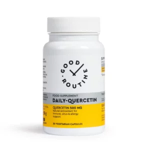 Quercetină zilnic, 500 mg, 30 capsule, Rutină bună