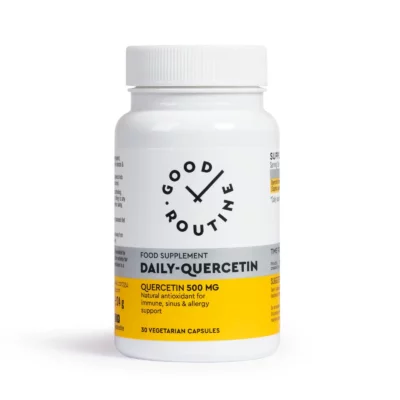 Quercetină zilnic, 500 mg, 30 capsule, Rutină bună