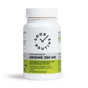 Uridină, 250 mg, 30 capsule, Rutină bună