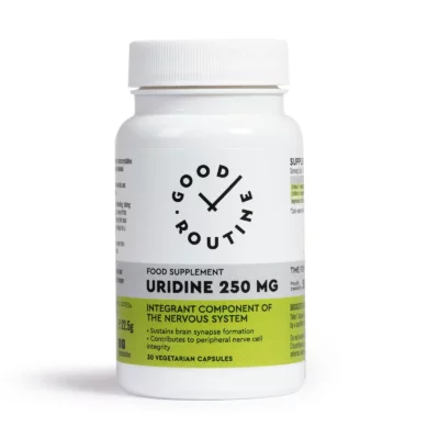 Uridină, 250 mg, 30 capsule, Rutină bună