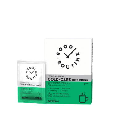 Băutură caldă Cold Care, 8 plicuri, Good Routine