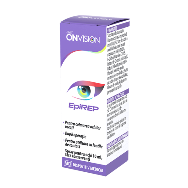 5949477000500 Spray ocular pentru calmarea ochilor Onvision Epirep, 10 ml, Sun Wave Pharma