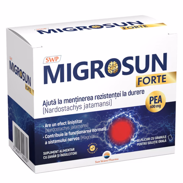 Migrosun Forte, 30 plicuri, Sun Wave Pharma