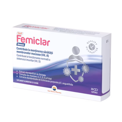 Femiclar Imun, 30 capsule, Sun Wave Pharma