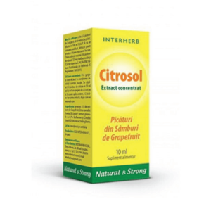 Extract concentrat de citrosol, 10 ml, Interherb