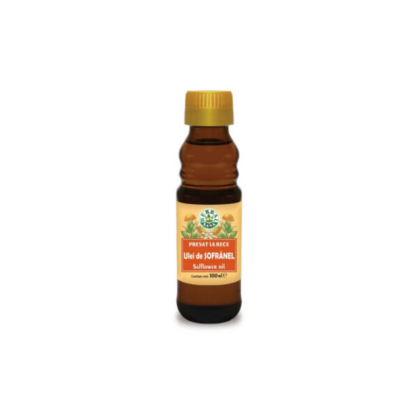 Ulei de șofrănel presat la rece, 100 ml, Herbavit