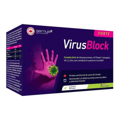 Barny's VirusBlock Forte, 20 capsule, Good Days Therapy
