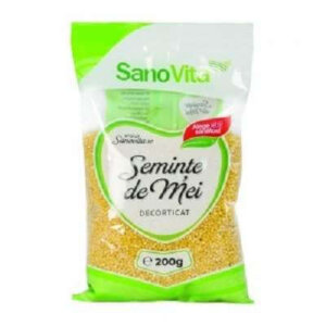 Semințe de mei decorticat, 200 g, Sanovita