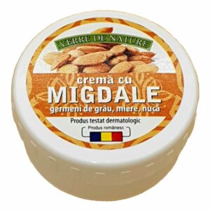 Crema cu migdale, germeni de grau, nuca si miere, 20 g, Verre de Nature