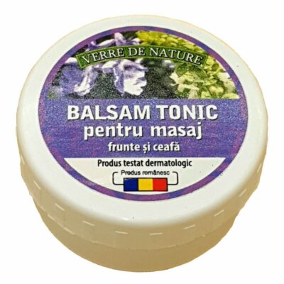 Balsam tonic cu mentă și ienupăr, 20 g, Verre de Nature