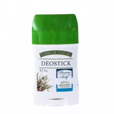 Deostick Homme Active, 50 g, Verre de Nature