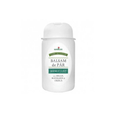 Balsam hidratant pentru par cu argan, rozmarin si urzica, 300 ml, Verre de Nature
