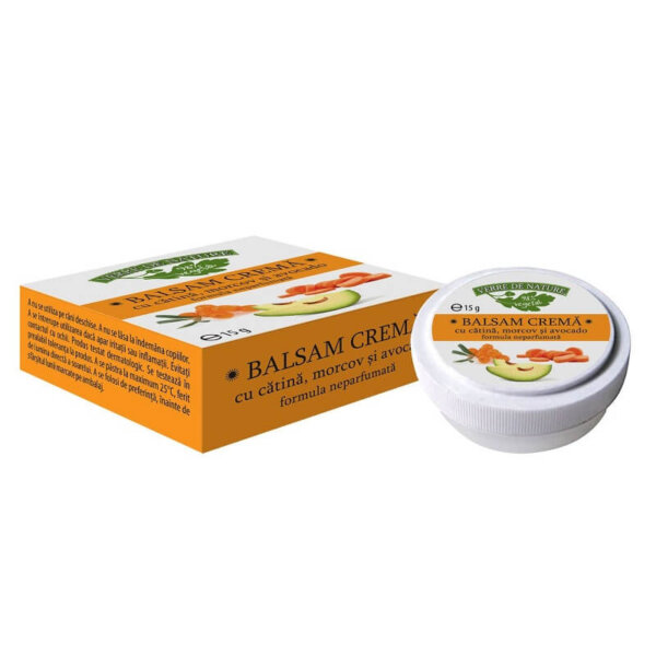 Crema de balsam cu morcov, catina si avocado, 15 g, V