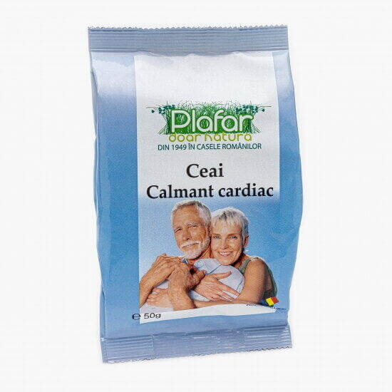 Ceai calmant cardiac, 50gr, Plafar