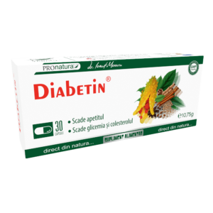 Diabetin, 30 capsule, Pro Natura