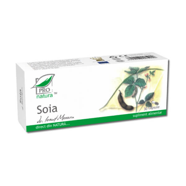 Soia, 30 capsule, Pro Natura