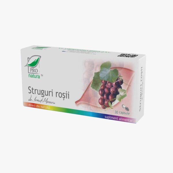 Struguri roșii, 30 capsule, Pro Natura