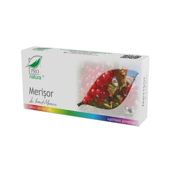 Merișor, 30 capsule, Pro Natura