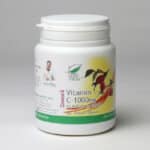 Vitamina C 1000 mg cu măceș și acerola, aromă de portocale, 100 comprimate, Pro Natura