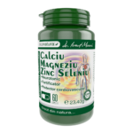Ca Mg Zn Seleniu, 60 capsule, Pro Natura