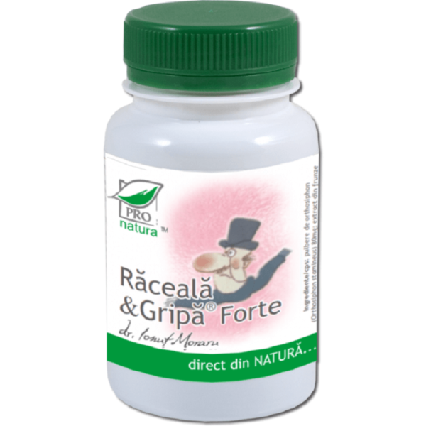 Răceală și gripă Forte, 60 capsule, Pro Natura