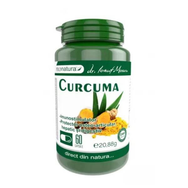 Curcuma, 60cps, Pro Natura, Medica