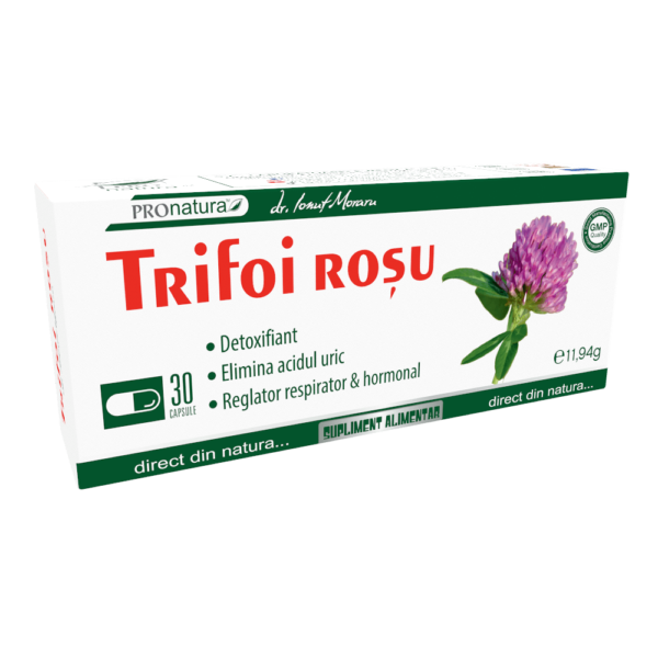 Trifoi Roșu, 30 capsule, Pro Natura