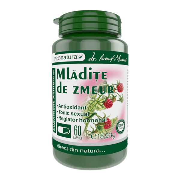 Mlădițe de zmeur, 60 capsule, Pro Natura