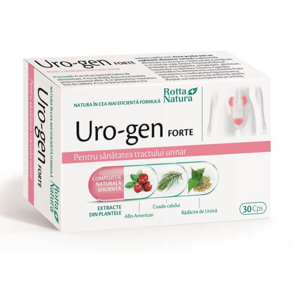 Uro-gen forte, 30 capsule, Rotta Natura