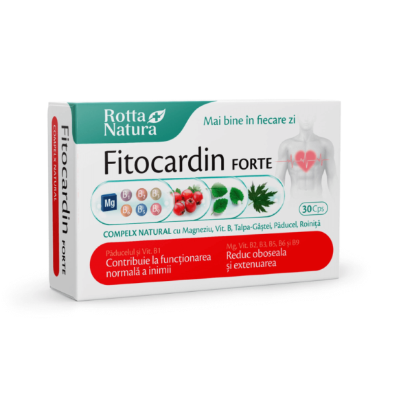 Fitocardin forte, 30 capsule, Rotta Natura
