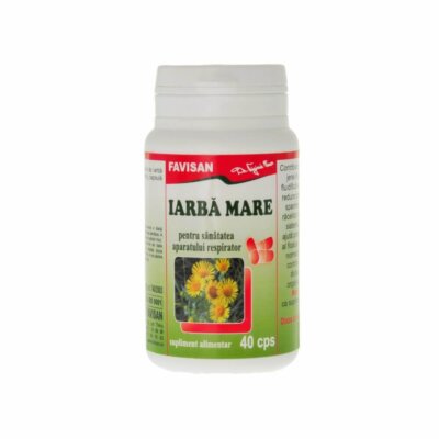 Iarbă mare, 40 capsule, Favisan