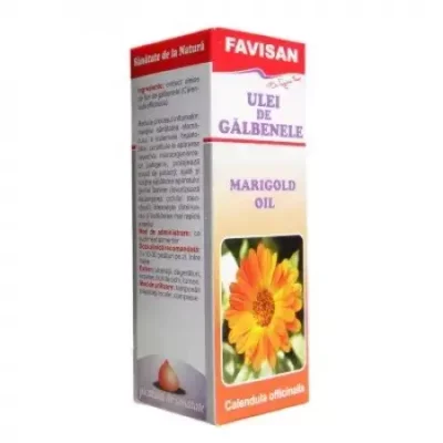Ulei de gălbenele, 30 ml, Favisan